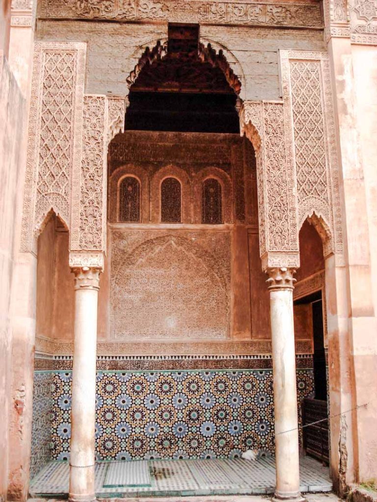 Marraketch - Tumbas Saadíes