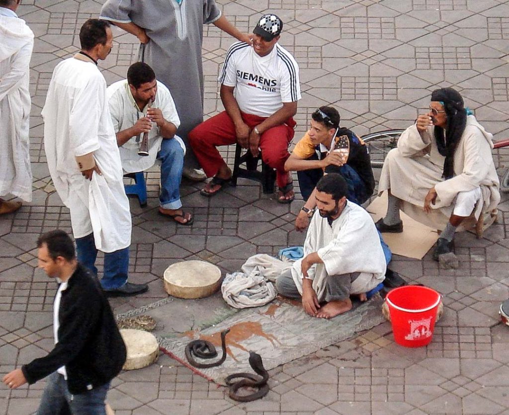 Marraketch - Plaza de Jamaa el Fna