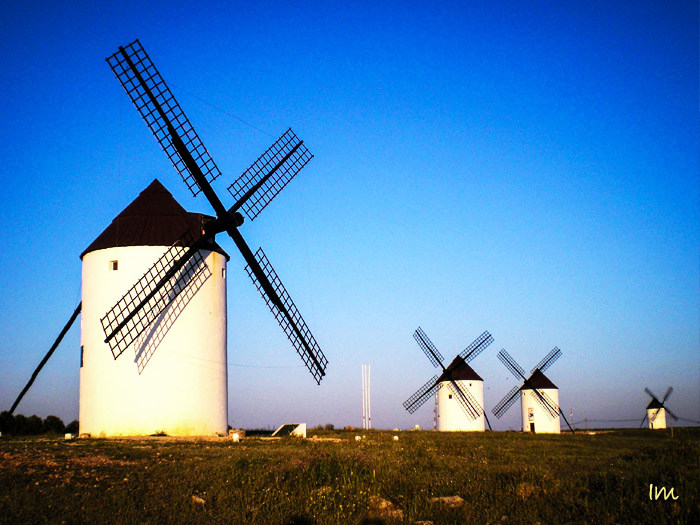 Los gigantes de Don Quijote en Campo de Criptana