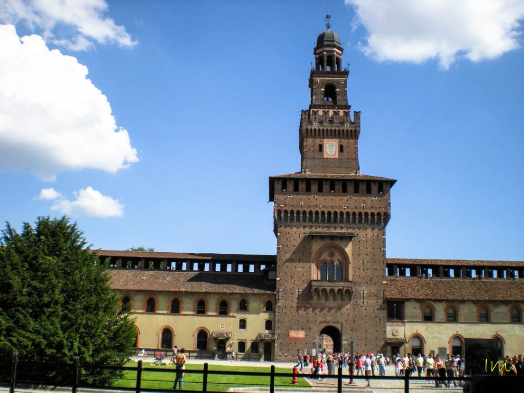 Qué ver en Milán - Castillo Sforzesco