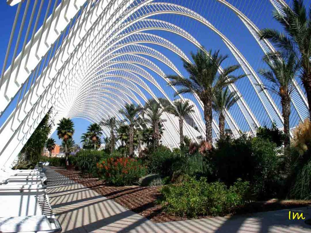 La Ciudad de las Artes y Las Ciencias, Jardines