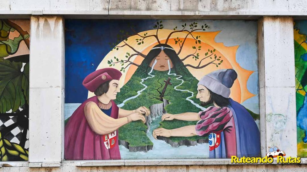 Ruta de los Murales en Tordesillas - El Reparto