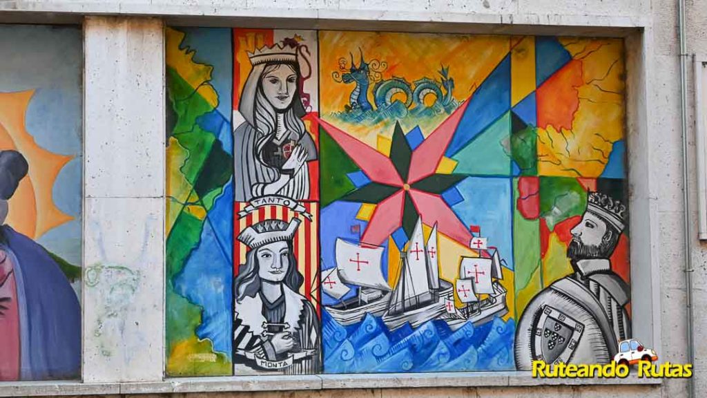 Ruta de los Murales en Tordesillas - Descubriendo el nuevo mundo