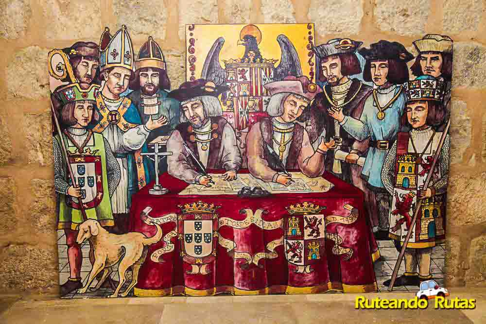 Ruta de los Murales en Tordesillas - Firma del Tratado