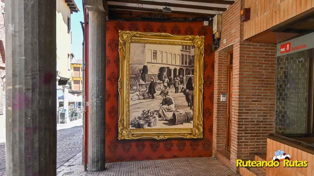 Ruta de los Murales en Tordesillas - Peña de 1963 y Mercado