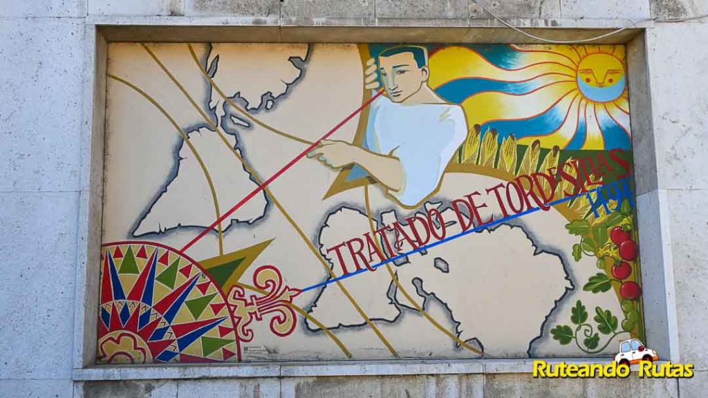 Ruta de los Murales en Tordesillas - Tratado de Tordesillas