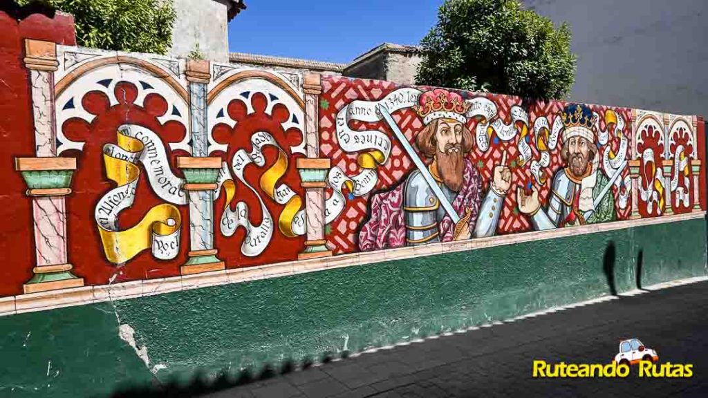 Ruta de los Murales en Tordesillas - Reyes Fundadores