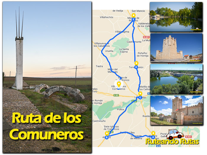 Ruta en coche por la Castilla de los Comuneros