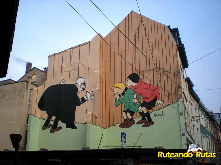 El Comic en Bruselas y su Ruta Srteet Art