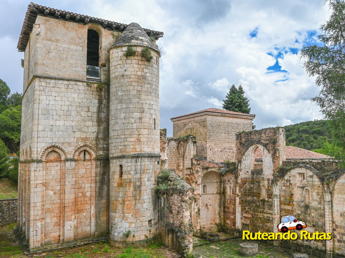 Las Ruinas del Monasterio de San Pedro de Arlanza, en (Burgos)