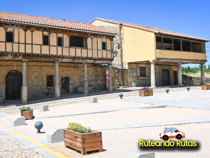 Bonilla de la Sierra, antigua residencia episcopal, en Ávila