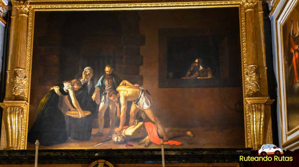 Qué ver en La Valeta - Decapitación de Juan Bautista (Caravaggio)