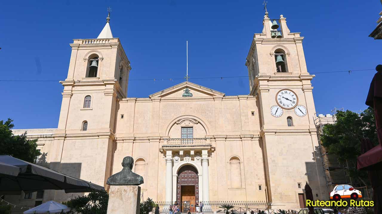 Qué ver en La Valeta - Concatedral de San Juan de Malta