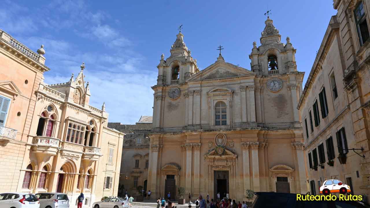 Qué ver en Mdina y Rabat - La Catedral de San Pablo