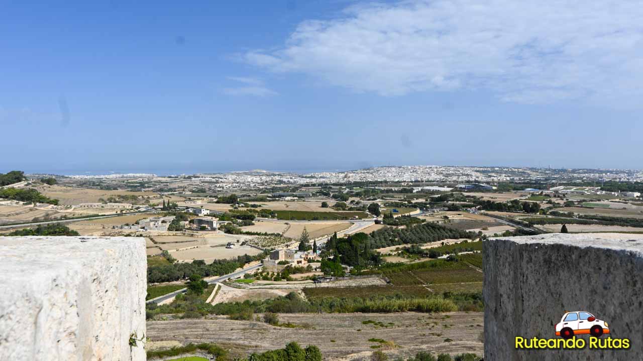 Qué ver en Mdina y Rabat - Panorámica
