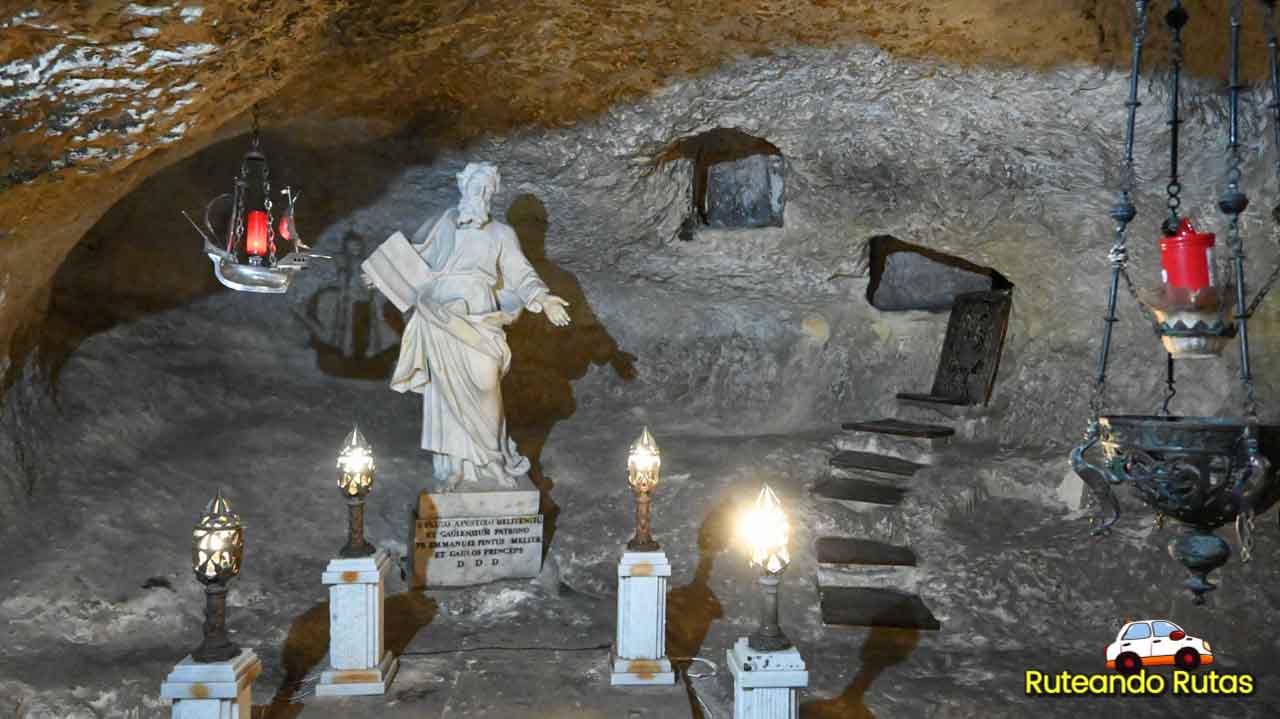 Qué ver en Mdina y Rabat - Cueva de San Pablo