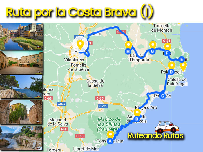 Ruta Qué ver en La Costa Brava (Parte 1)