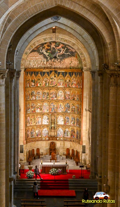 retablo de la Catedral Vieja de Salamanca