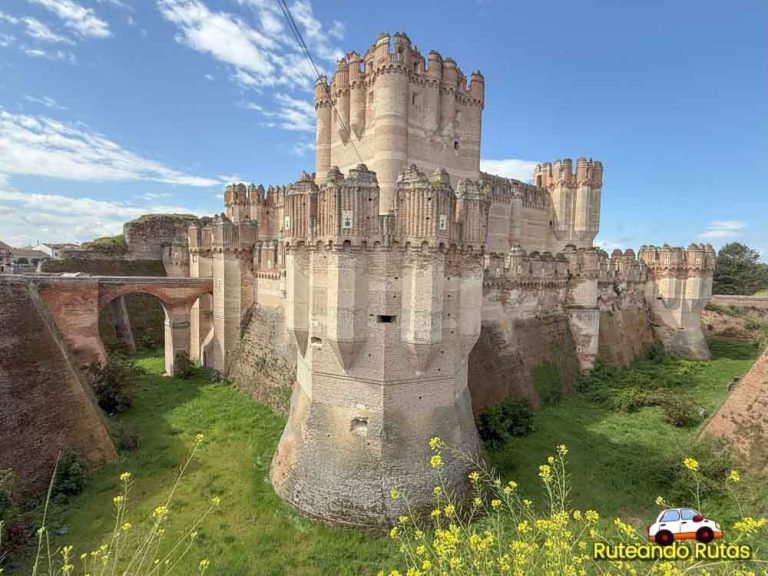 El Castillo de Coca, en Segovia