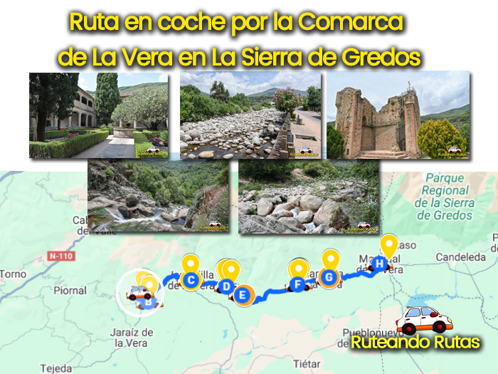Ruta en coche por la Comarca de La Vera, en Extremadura